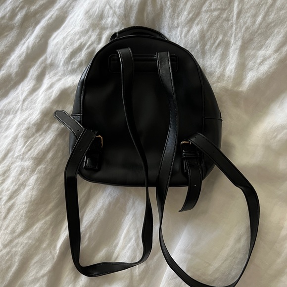 Mini black backpack - Picture 2 of 2